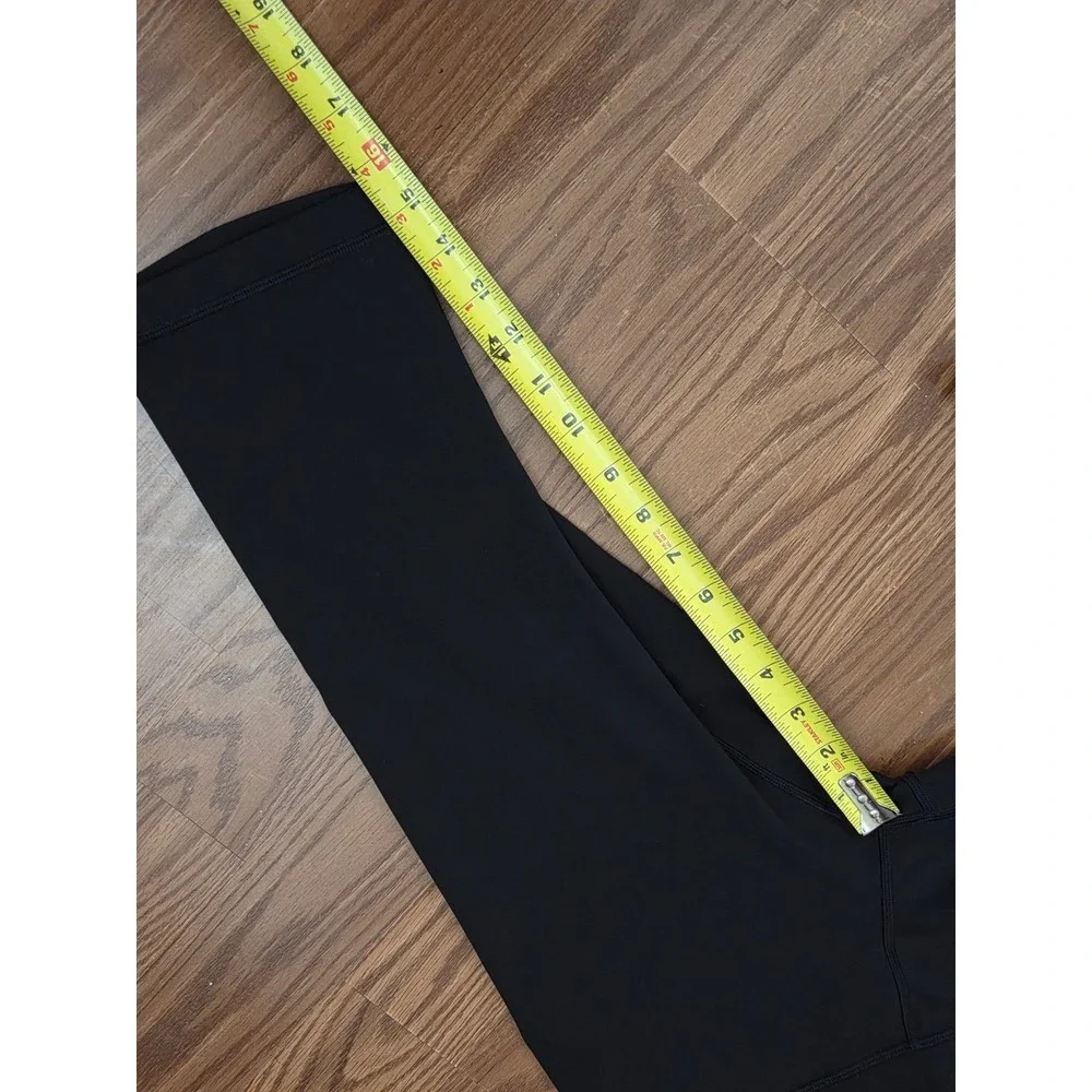 Lululemon Wunder Under High-Rise Crop 21‎ Black Luxtreme Leggings W6AIOS Size 8